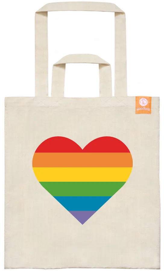 goodbag rainbow heart, снимка 1 от 4